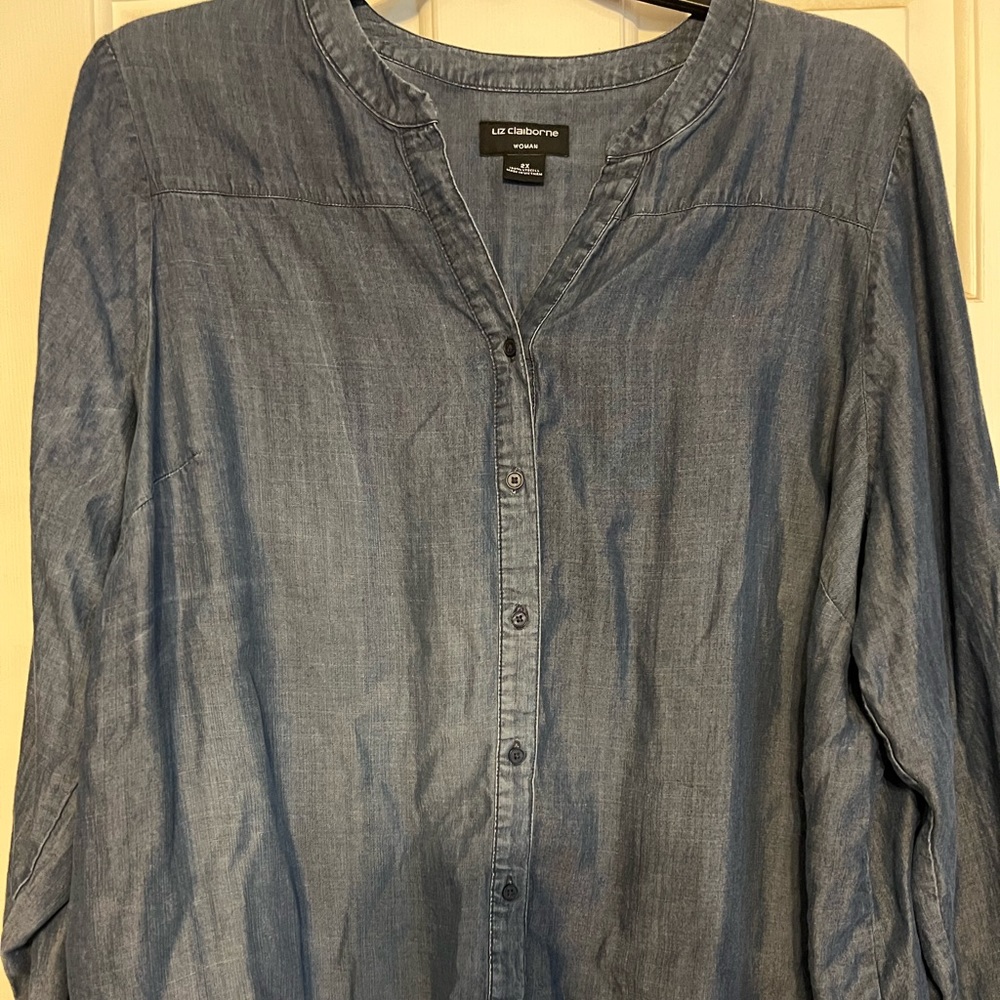 Liz Claiborne Jean Shirt